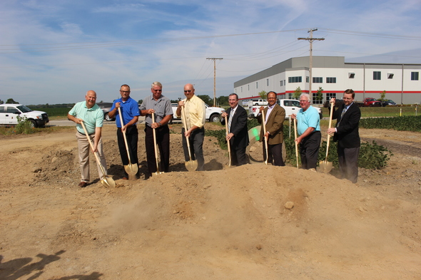 Ground Breaking On New INDOT Base of Operations in Plymouth