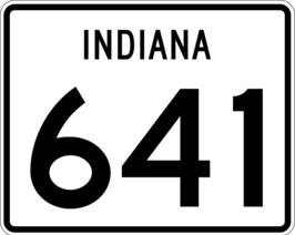 Indiana 641 sign