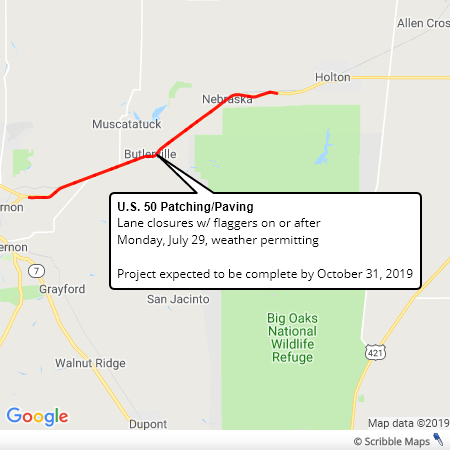 US 50 Patching Paving 7-29