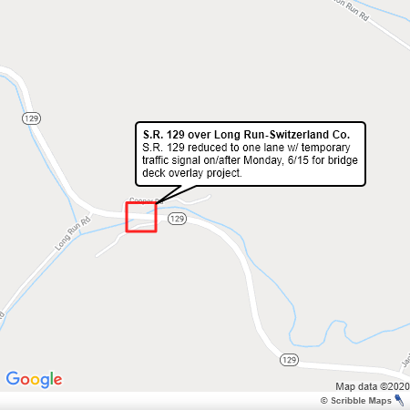 Bridge deck overlay project begins Monday on S.R. 129 over Long