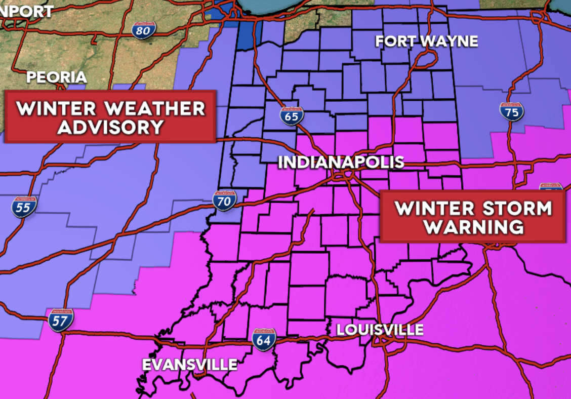 INDOT prepared for major winter storm expected to bring significant snow accumulation