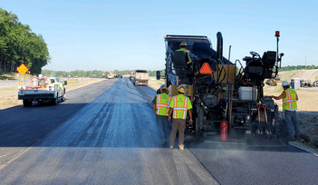 State Road 37 paving in Morgan County