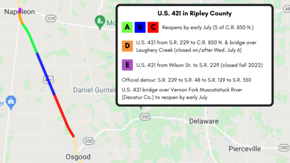 US 421 - Ripley Co.