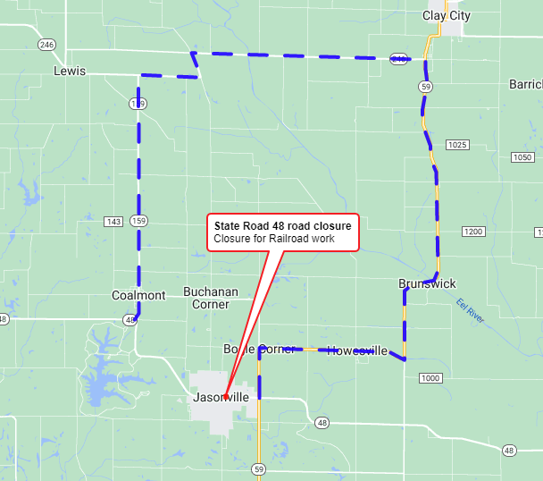 SR 48 RR closure