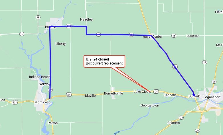 US 24 closure