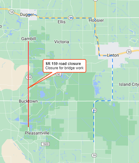 SR 159 closure