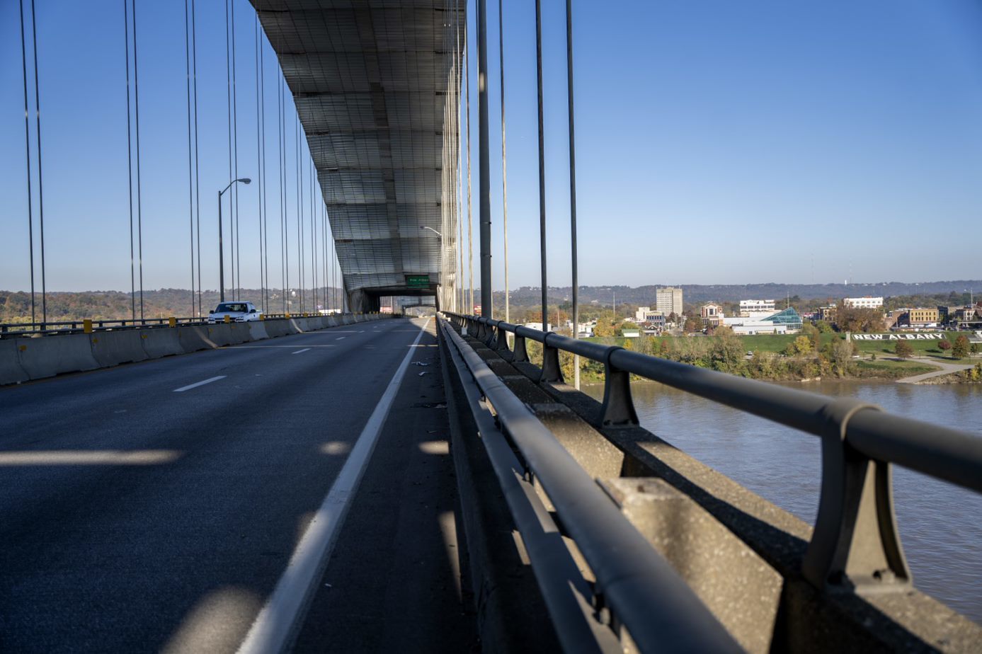 Weekend Eastbound Closure Scheduled for Sherman Minton Bridge