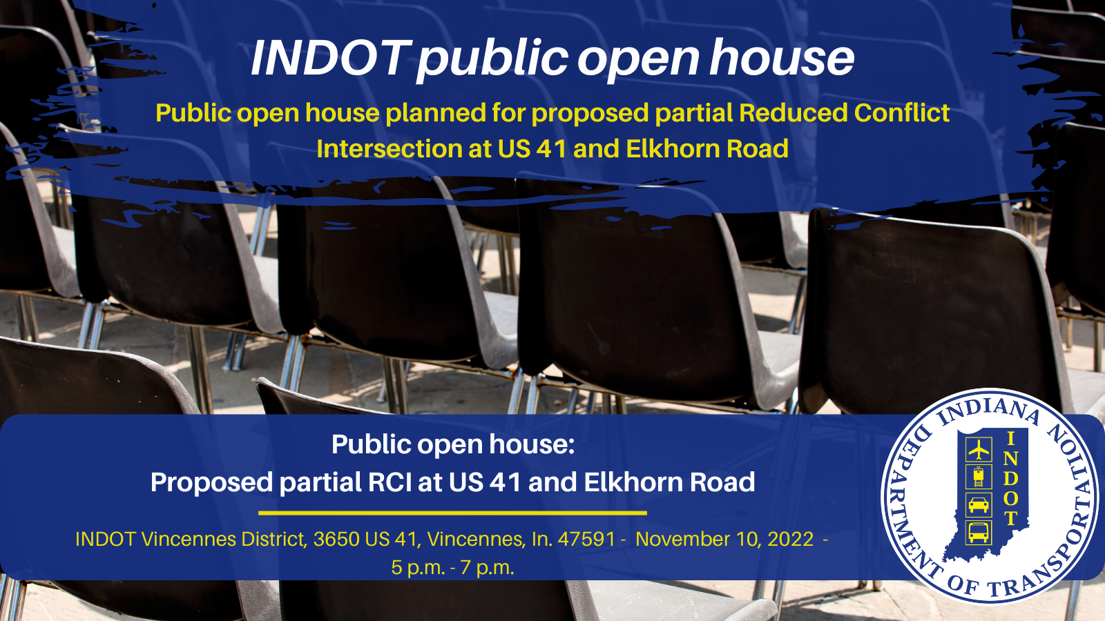Public Open House Planned For Proposed Reduced Conflict Intersection At 