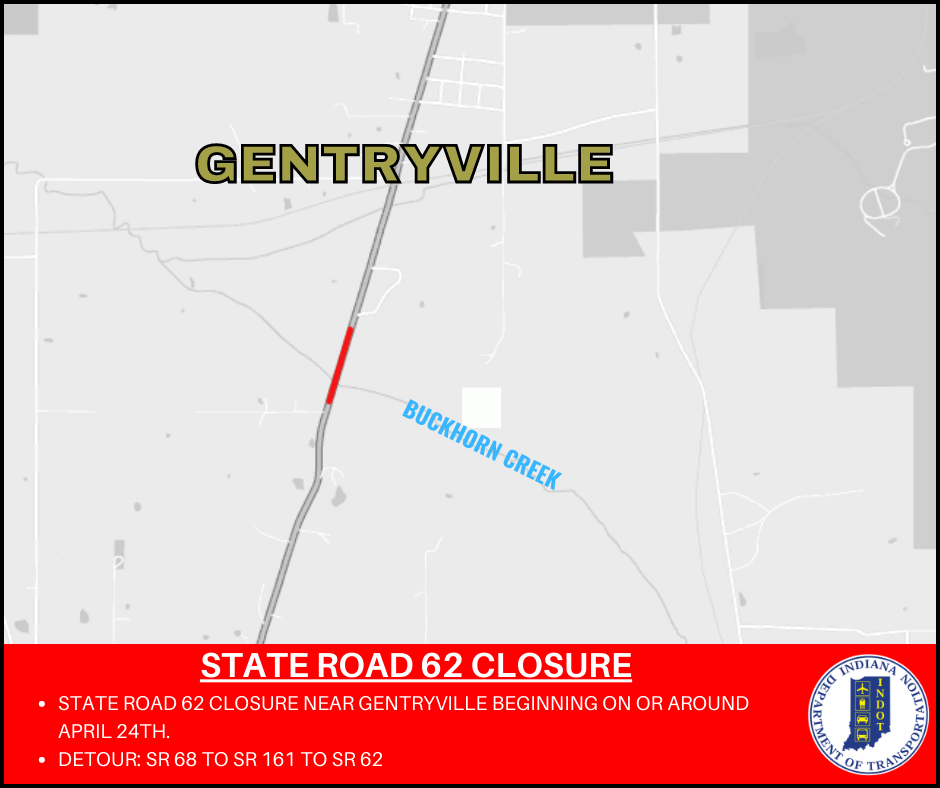 SR 62 bridge closure