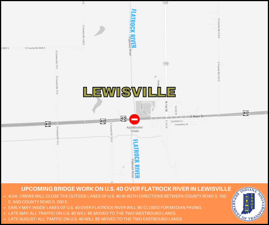 U.S. 40 Lewisville