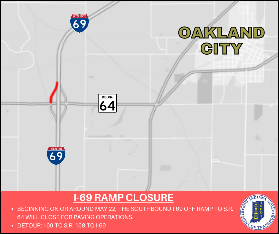 I69 sb ramp closure