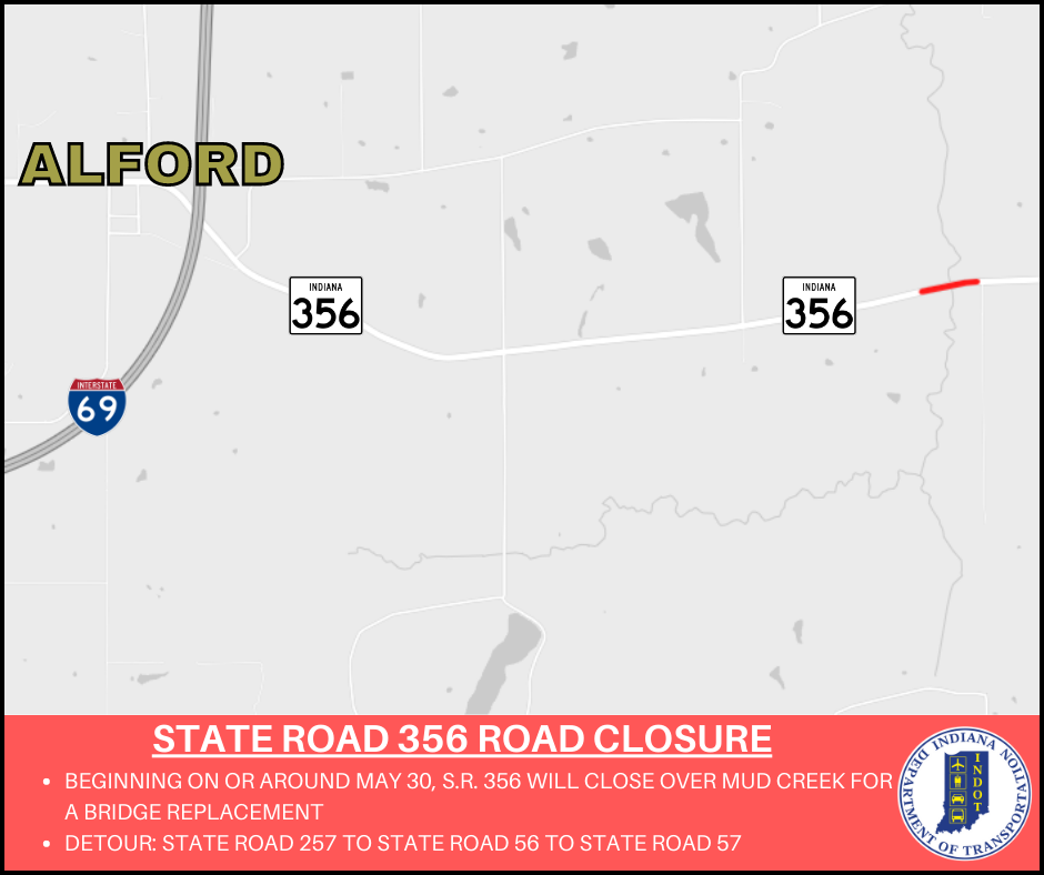 SR 356 closure