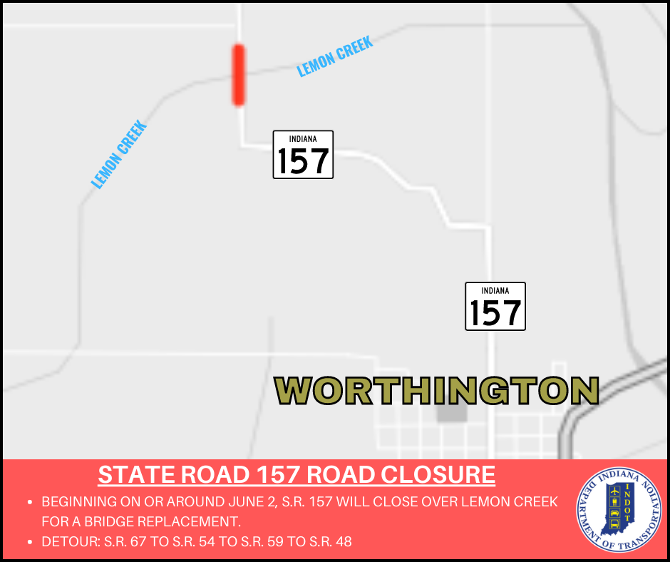 SR 157 closure