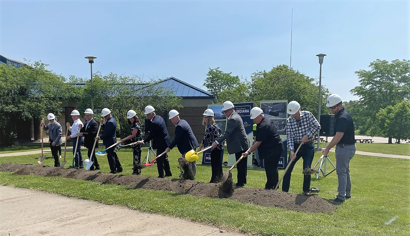 INDOT breaks ground on new Clear Creek Welcome Center near Terre Haute