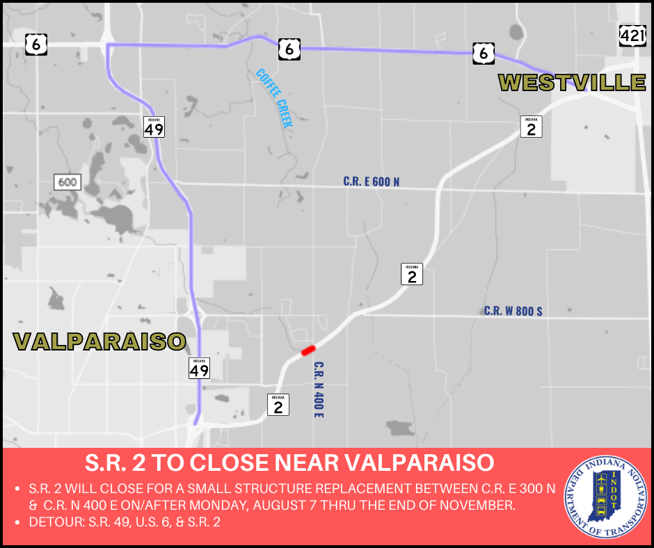 5304 Route: Schedules, Stops & Maps - Valparaiso 2 (Updated)