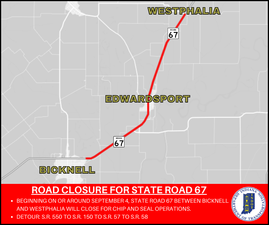 SR 67 closure