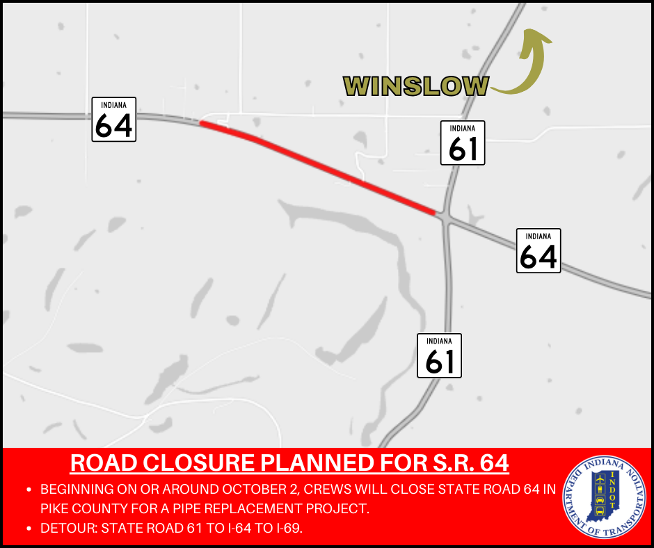 SR 64 closure