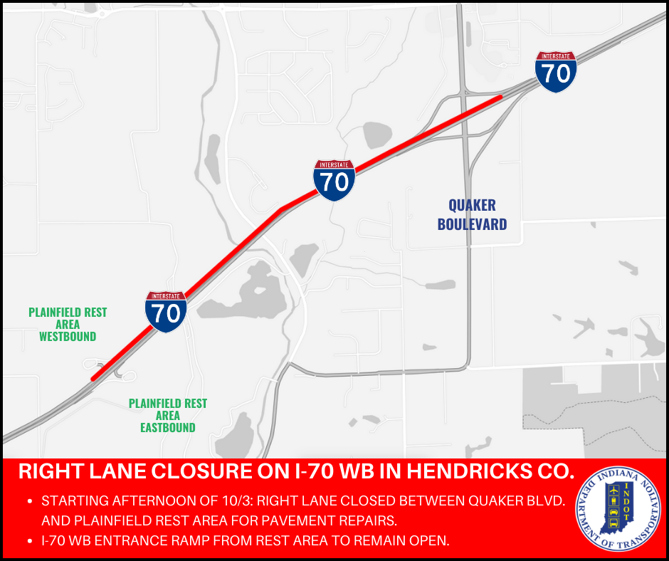 I-70 Map