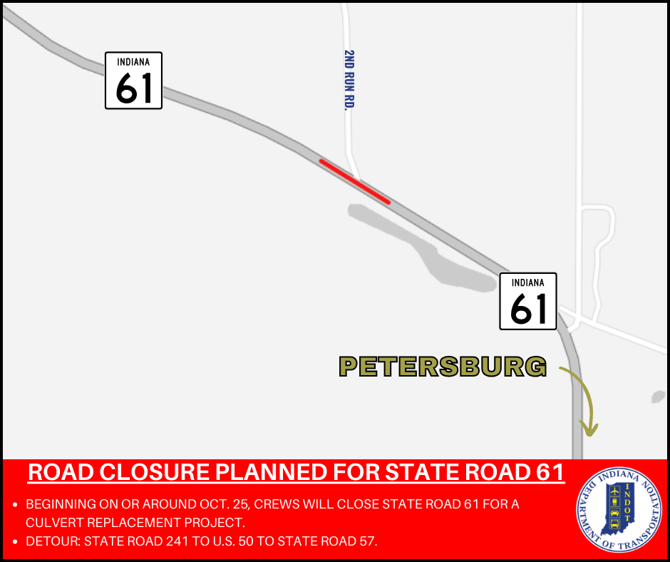 SR 61 closure