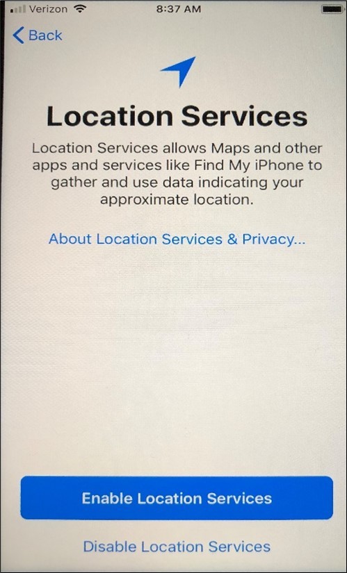 Location services