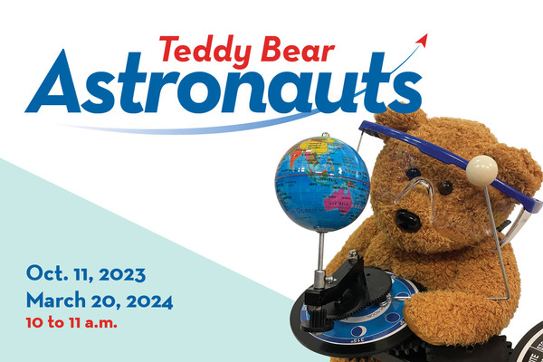 teddy bear astronaut