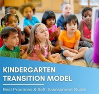 Group of children learning