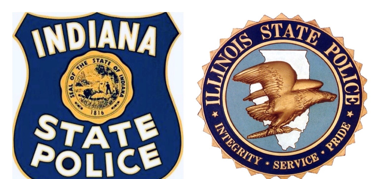 Indiana State Police Putnamville Post and Illinois State Police