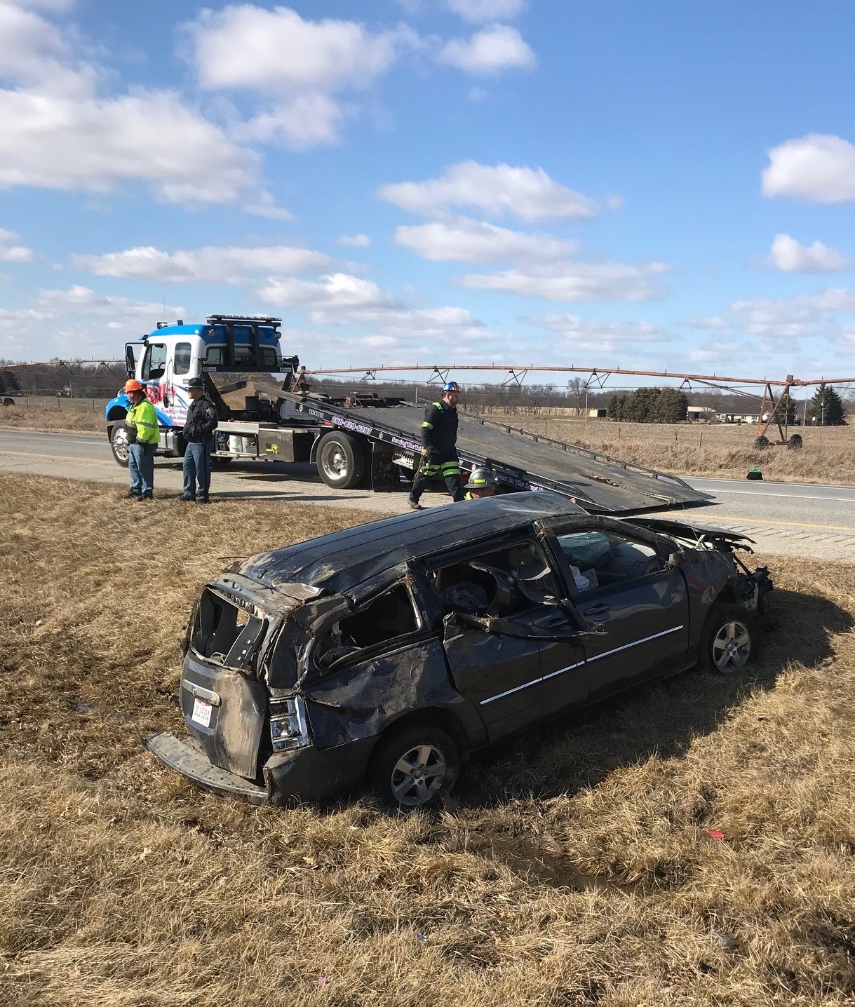 Indiana State Police Investigate Single Vehicle Toll Road Crash Driver