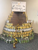 Beehive Canstruction