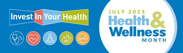 Health and Wellness Month email header