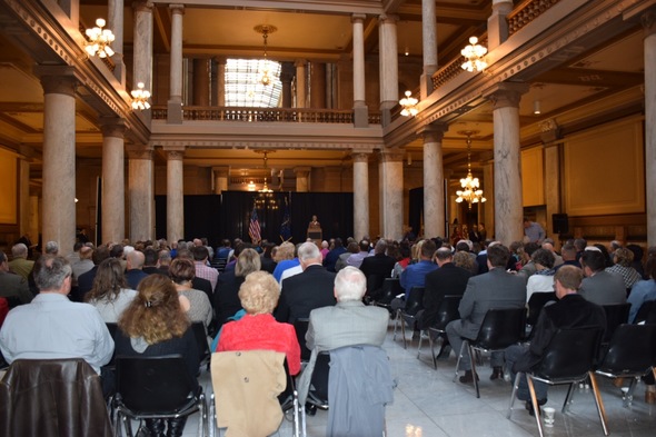 2017 OCRA Awards Ceremony at the Indiana Statehouse