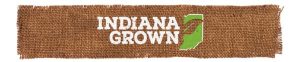 Indiana Grown Burlap Banner