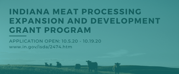 Indiana Meat Processing Expansion & Development Grant Program 