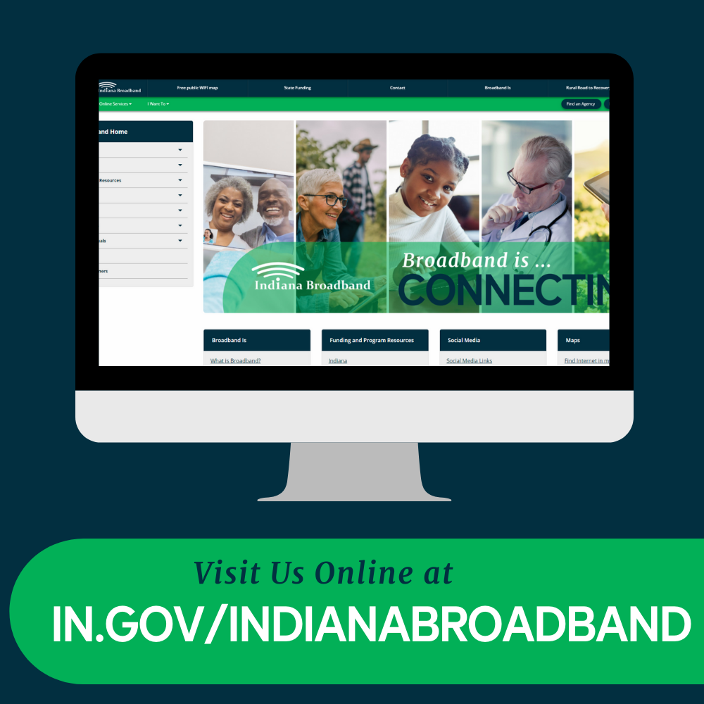 Indiana Broadband Website Promotion