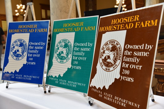 ISDA Hoosier Homestead Signs