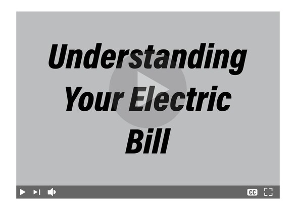 Understand Your Electric Bill