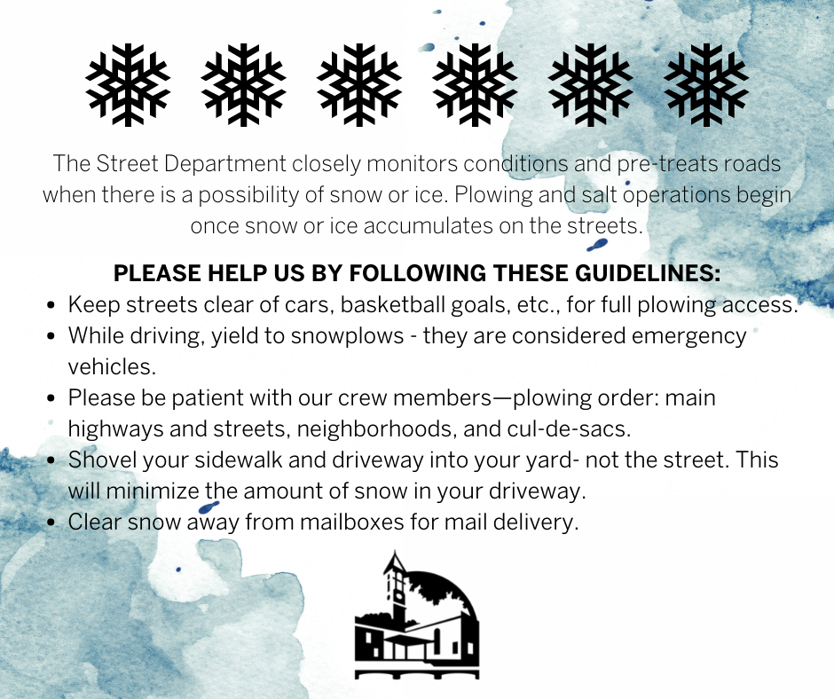 Snow Guidelines