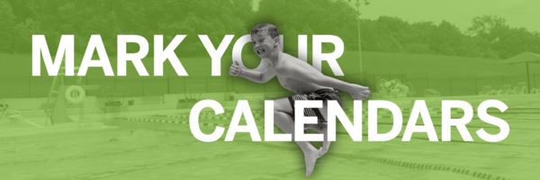 "Mark your Calendars" graphic