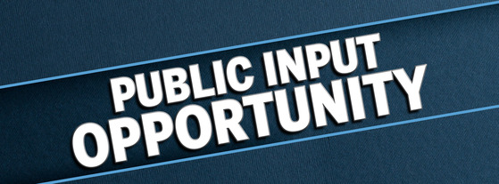 Decorative Image: Public Input Session