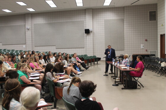 Girls State Panel Discussion with Attendees
