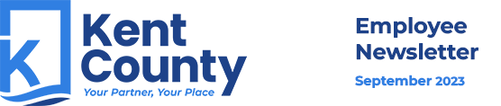 Kent County Employee Newsletter header