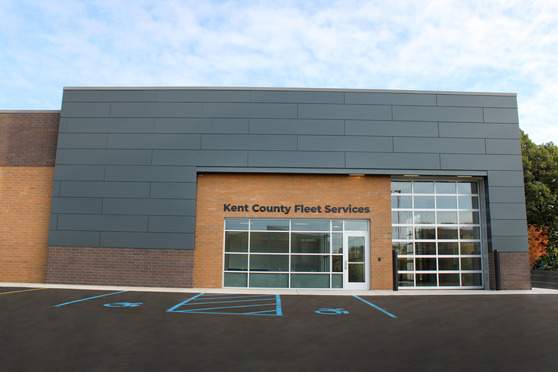 Picture of the New Kent County Fleet Services Building