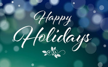 Image of Happy holidays graphic