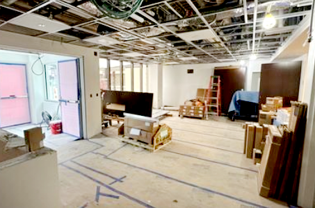 Image of new behavioral health crisis center, under construction