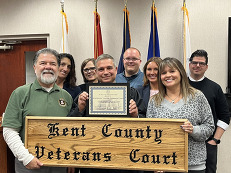 Image of staff from Kent County Veterans Treatment Court