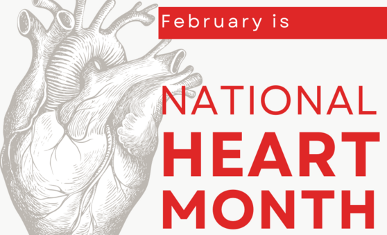 February is national heart month