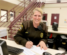 Image of female corrections officer