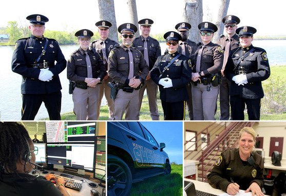 Image collage of Sheriff's Office deputies