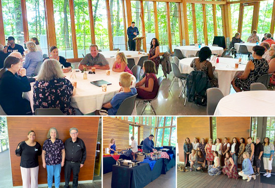 Collage of images for Female Veterans event