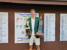 Image of Arie Jackman, winner of the 2024 Amateur Golf Championship at Kaufman Golf Course at Palmer Park